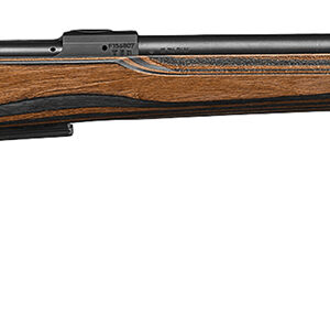 CZ-USA 07503 CZ 600 Range Full Size 308 Win 5+1, 24" Black Nitride Steel Threaded Barrel, Drilled & Tapped Receiver, Black Brown & Gray Laminate Fixed w/Adj Cheek Rest Stock, Right Hand