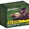 ** Remington Viper .22LR Ammunition - 36gr Truncated Cone Bullets, 225 Rounds per Box (10 Boxes per Case)

** 047700483504
