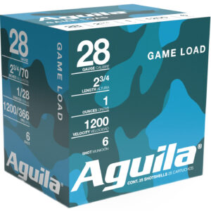 ** Aguila 28 Gauge Birdshot Shotshells - Standard Velocity 2.75" 1oz 6 Shot Rounds per Box (20 Boxes per Case) ** 640420006192