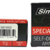 ** SinterFire Special Duty 38 Special 110gr Lead-Free Frangible Hollow Point - 20 Rounds per Box, 10 Boxes per Case

** 856086004650