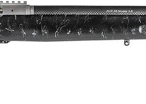 Christensen Arms 8010700300 ELR  338 Lapua Mag 3+1 27" Target Profile Carbon Fiber Barrel, Black Nitride Finish, Black with Gray Webbing Stock
