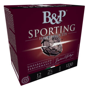 B&P 12 Gauge Sporting Clay High Velocity 1oz 8 Shot Shells 878122004509