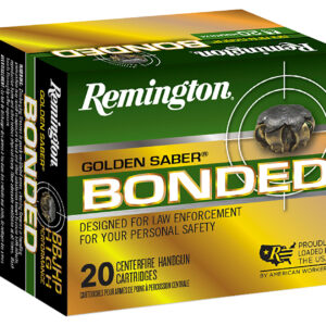 ** Remington Golden Saber Bonded 10mm Auto Ammunition - 180 Grain Brass Jacketed Hollow Points - 20 Rounds per Box

** 047700660400