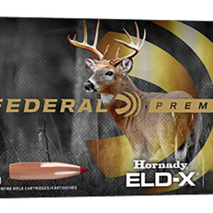 Federal Premium ELD-X 30-06 Springfield Ammunition - 178 Grain, 20 Rounds per Box 604544689822