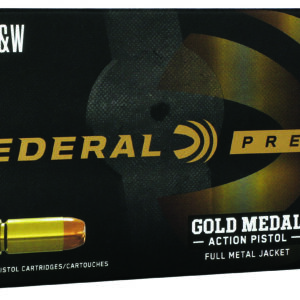 ** Federal Gold Medal 40 S&W Ammo - 180 Grain Full Metal Jacket - 50 Rounds per Box (10 Boxes per Case)

** 604544688115