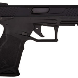 Taurus 1TX22231 TX22C  Compact 22 LR 13+1 3.60" Matte Black Steel Barrel, Black Hard Coat Anodized Serrated Aluminum Slide, Black Polymer Frame w/Picatinny Rail Black Polymer Grips