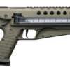 Kel-Tec R50GRN R50  5.7x28mm 50+1 16.10" Threaded Barrel, Green Receiver & Polymer Grip, Side-Folding Stock, Adjustable Sights, QD Sling Mount