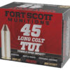 ** Fort Scott Munitions .45 Long Colt Tumble Upon Impact (TUI) 225gr Solid Copper Spun Ammo - 20 Rounds per Box

** 758381722263