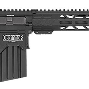 Rock River Arms LAR-BT3 Operator DMR .308 Win Rifle, 20" Barrel, 20+1 Capacity, Black, Billet Receiver, BCM SOPMOD Stock, 17" M-LOK Handguard, Hogue Beavertail Grip, Magpul MBUS Pro Sights, OEM Match Trigger 842834115464