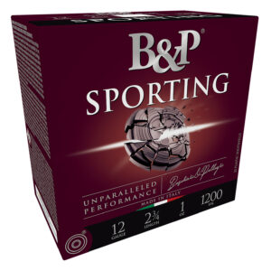 B&P 12B1SCL7 Sporting Clay 12Ga ammunition box