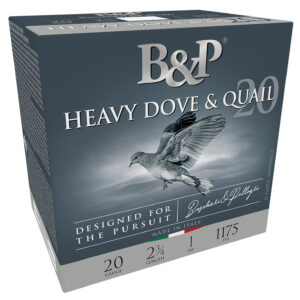 ** B&P Heavy Dove & Quail 20 Gauge Shotshells" 1oz 8 Shot (25 Rounds/Box, 10 Boxes/Case) ** 878122006763