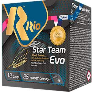 ** Rio Ammunition Star Team EVO 12 Gauge Shells" 1oz 7.5 Shot, 25 Rounds per Box (10 Boxes per Case) ** 8435101635295