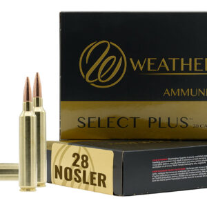 Weatherby Select Plus 28Nosler 150gr Swift Scirocco - 20 Rounds per Box 747115452262
