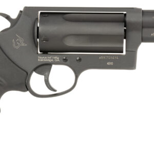 Taurus Judge T.O.R.O Magnum Compact 45 Colt/410 Gauge Handgun - 3" Matte Black Oxide Barrel, Rubber Grip, Transfer Bar Safety UPC 725327635307