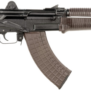 Arsenal SAM7K55P 7.62x39mm Handgun with 30+1 Capacity, 8.50" Threaded Black Steel Barrel, Polymer Handguards, Forged Aluminum Receiver, Picatinny Rail, Plum Grips 810054132905