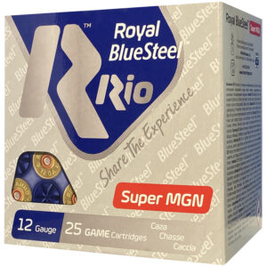 Rio Ammunition BlueSteel Royal 12 Gauge Shotshells" | 1 3/8 oz | 25 Rounds** ** 8435101624022