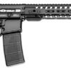 Patriot Ordnance Factory Renegade AR Rifle - 5.56x45mm NATO, 30+1 Rounds, 13.75" Steel Threaded Barrel, Black Aluminum Receiver 847313020390