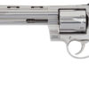 Colt Anaconda Target .44 Magnum 8" Stainless Vent Rib Barrel, 6-Round Capacity, Stainless Steel Frame, Black Rubber Grip UPC 098289005434