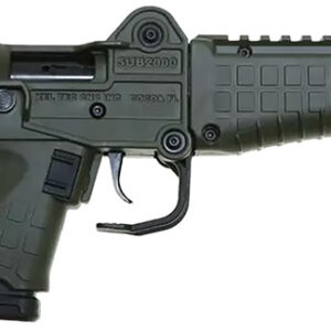 KEL SUB2K9GLKGRN 9MM 16.15 15R BLUED/GRN