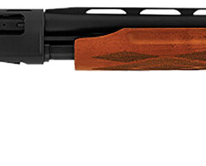 Hatsan USA HEWS122805W2 Escort WS  Full Size 12 Gauge Pump 3" 4+1 28" Black Chrome Vent Rib Barrel, Black Anodized Grooved Aluminum Receiver, Adjustable Turkish Walnut Stock