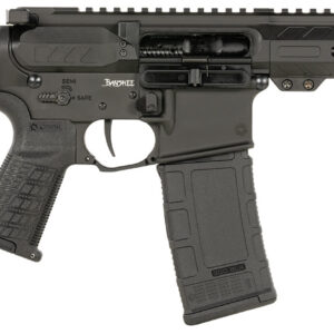 CMMG Banshee MK4 300 Blackout Pistol, 30+1 Capacity, 8" Threaded Barrel, EML 7" M-LOK Handguards, Black Armor Cerakote, Aluminum Picatinny Rail Receiver, CMMG Zeroed Grips 810148623531