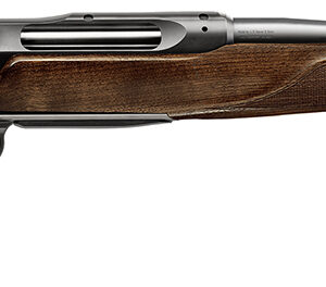 Sauer 80117098 505 Lux Full Size 7mm Rem Mag 2+1 24" Matte Blued Threaded Barrel, Matte Blued Saddle Mount Steel Receiver, Grade 5 Wood Fixed Stock