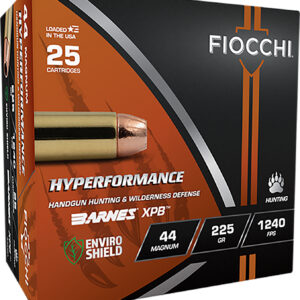 ** Fiocchi Hyperformance .44 Magnum 225gr XPB - 25 Rounds Per Box, 8 Boxes Per Case

** 762344713434