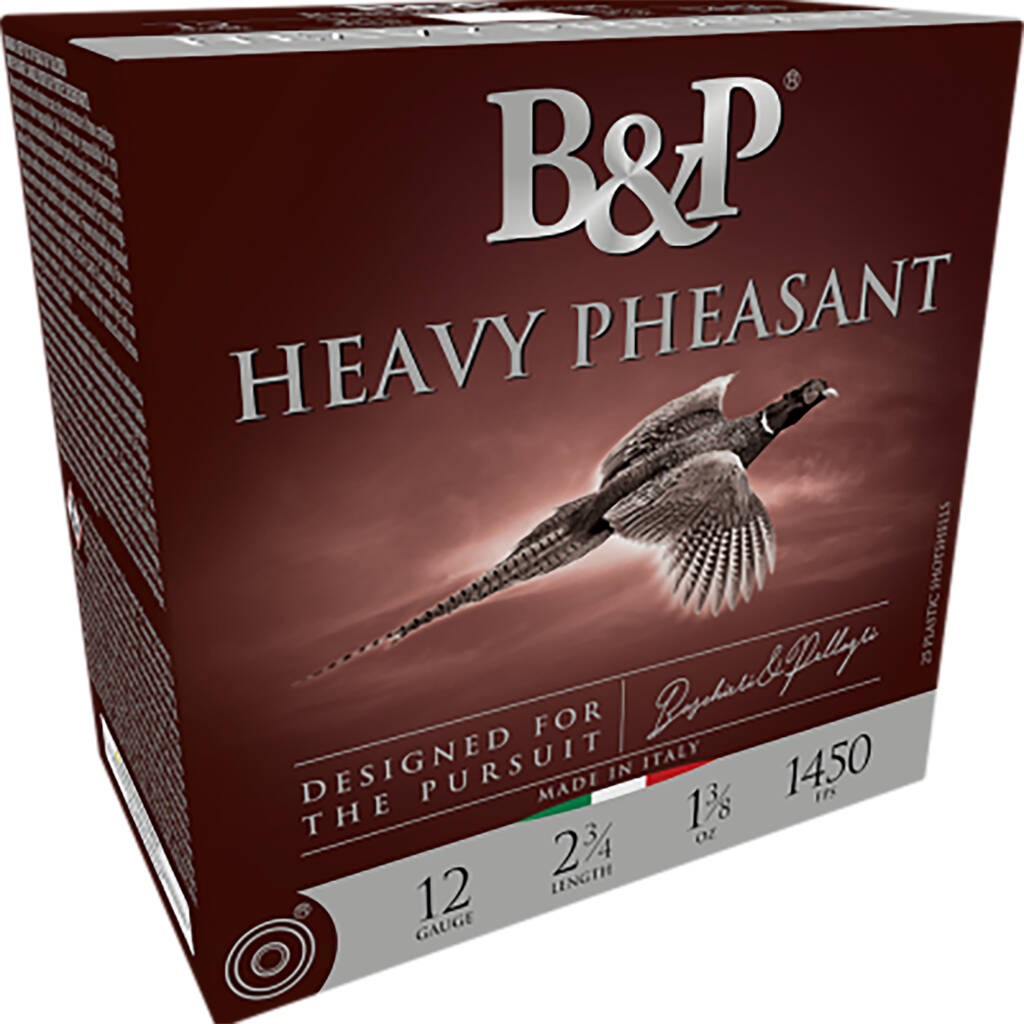 B&P Heavy Pheasant 20 Gauge 2-3/4" #4 Shot 1 oz - 25 Rounds (10 Boxes per Case)