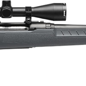 Savage Arms 32173 Axis 2 XP Combo 243 Win 4+1 22" Black Sporter Barrel, Black Drilled & Tapped Steel Receiver, Fixed Gray Synthetic Stock, Right Hand, Boresighted 3-9x40