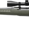 Savage Arms 32187 Axis 2 XP Combo 308 Win 4+1 22" Black Sporter Barrel, Black Drilled & Tapped Steel Receiver, Fixed OD Green Synthetic Stock, Left Hand, Boresighted 3-9x40mm