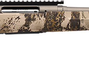Savage Arms 32325 Axis 2 Pro 30-06 Springfield 4+1 20" Gun Metal Bronze Cerakote Threaded Barrel & Picatinny Rail Steel Receiver, Fixed Western Camo Synthetic Stock, Right Hand