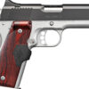 Kimber Mfg.,inc 3200388 Pro Carry II Two-Tone LG 45 ACP 7+1 4" Black Matte Silver Rosewood w/ Integrated Laer Grip
