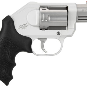 Kimber Mfg.,inc 3400034CA K6XS (CA) 38 Special +P 6rd 2" Glass bead Rifling 5R Barrel Silver KimPro II Hogue Black Rubber Kimber Logo Grip
