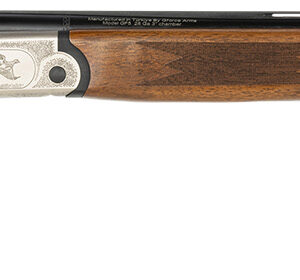 Gforce Arms GF41024Y Filthy Pheasant Youth .410 Gauge Over/Under Shotgun, 24" Vent Rib Barrel, Engraved Nickel-Plated Receiver, Fixed Turkish Walnut Stock 643477867594