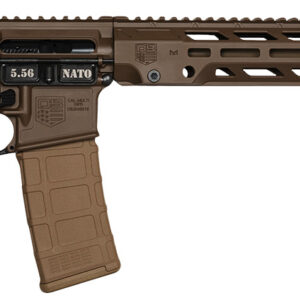 Diamondback DB15 AR Rifle, 5.56 NATO, 30rd, 16" Black Nitride Barrel, FDE Cerakote Finish, 7075-T6 Aluminum Receiver, Magpul MOE K2 FDE Grip 810035756199