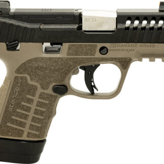 Savage Arms 67065 Stance XR 9mm 13+1 3.20" Natural Black Nitride Ported Stainless Steel Slide FDE Glass Filled Nylon Grip Ambidextrous
