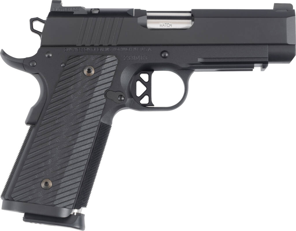 Dan Wesson 01798 TCP 45 ACP 8+1 4" Black G10 Grip