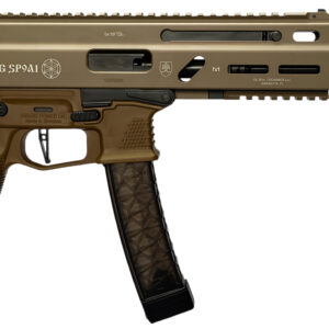 Grand Power Stribog SP9A1 9mm Handgun, 30+1 Capacity, 8" Barrel, Flat Dark Earth Finish UPC: 197892004763