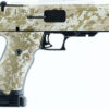 Hi-Point 34010DD JCP  40 S&W 10+1, 4.50" Black Steel Barrel, Hydro-Dipped Digital Desert Camo Serrated Steel Slide, Hydro-Dipped Digital Desert Camo Polymer Frame w/Picatinny Rail & Grip