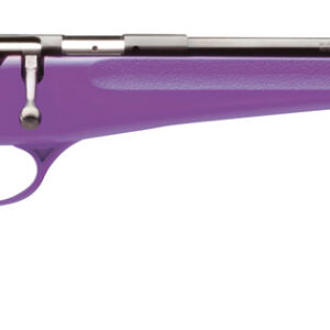 Savage Arms 13783 Rascal  Youth 22 LR 1rd 16.12" Matte Blued Barrel, Matte Blued Carbon Steel Receiver, Purple Synthetic Stock, Right Hand