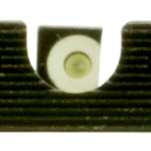 TruGlo TG231X1W Tritium Pro  Black | Green Tritium White Outline Front Sight Green Tritium Rear Sight