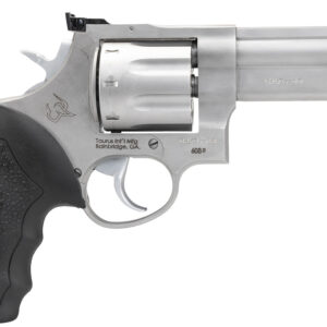 Taurus 608 Revolver .38 Special +P/.357 Mag 8-Shot - 4" Ported Barrel, Matte Stainless, Finger Grooved Grip, Adjustable Rear Sight 725327320142
