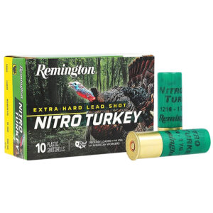 Remington Nitro Turkey 12ga 3" Ammo, 1 7/8 oz, #6 Shot (10x10) 047700346601