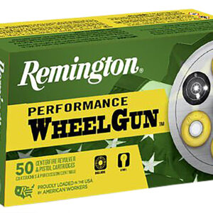 Remington Ammunition 22340 Performance WheelGun  45Colt 250gr Lead Round Nose 50 Per Box/10 Case 047700478708