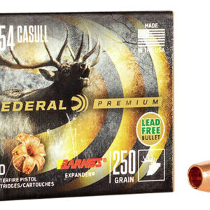 Federal P454XB1 Premium  454Casull 250gr Barnes Expander BRX 20 Per Box/10 Case 029465098346