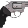 Charter Arms 73820 Undercover  Small 38 Special, 5 Shot 2" Matte Stainless Steel Barrel & Cylinder, Aluminum Frame w/Black Finger Grooved Rubber Grip, Exposed Hammer