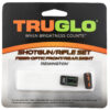 TruGlo TG110W Fiber-Optic Sights For Remington  Black | Red Fiber Optic Front Sight | Green Fiber Optic Rear Sight