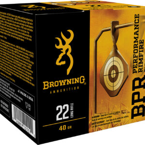 Browning BPR Performance .22LR 40gr Lead Round Nose Ammo 400ct box