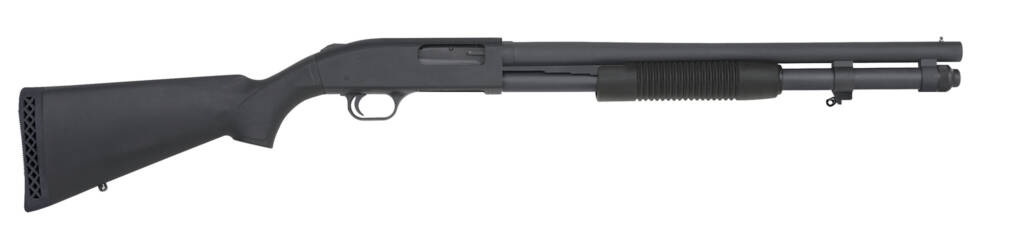 MOSSBERG 590A1 12/20 PKZD BL/SY 9-SHOT | USA Gun Store