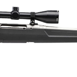 Savage Arms 57105 Axis II XP 7mm-08 Rem 4+1 22", Matte Stainless Barrel/Rec, Synthetic Stock, Includes Bushnell Banner 3-9x40mm Scope